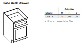 Base Desk Drawer