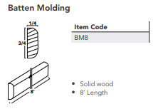 Batten Molding