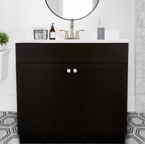 Eastport Espresso Combo Vanity