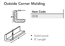 Outside Corner Molding