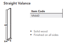 Straight Valance