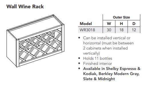 Wall Wine Rack