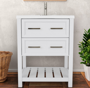 Waverly White Combo Vanity